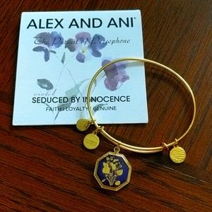 Alex and Ani "violet" bracelet